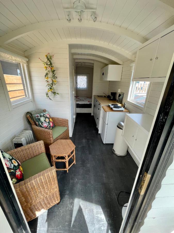 Pipowagen aan zee Appartement Bergen aan Zee Buitenkant foto