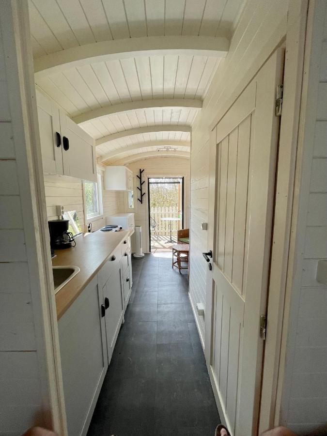 Pipowagen aan zee Appartement Bergen aan Zee Buitenkant foto